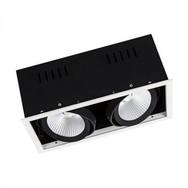 Osram/LEDVANCE LED Einbauleuchte Spot Multi 2x30W/840 kaltweiß 2x2700lm IP20 Weiß