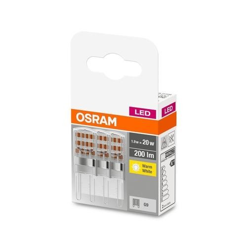 Osram Base Pin LED 3er Pack 1.9W/827 warmweß 200lm G9