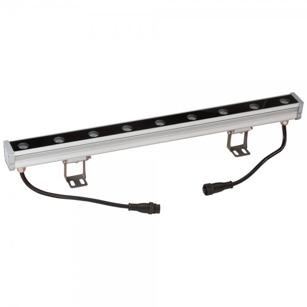 EVN schwenkbar rechteckige Power-LED Strahler 513x38x83mm 24V 9W 443lm IP65 21-40° Aluminium