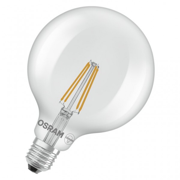 Osram / Ledvance Star Globe G125 LED Filament 5.9-60W 840 kaltweiß 806lm E27 klar 300° 220-240V