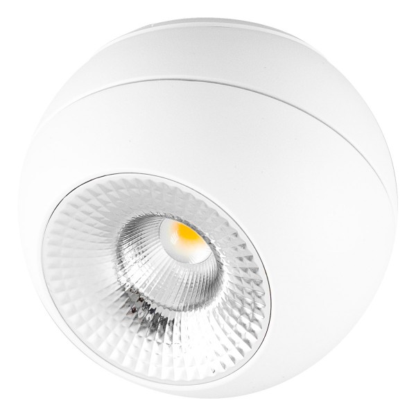 EVN Leuchte weiß drehbar rund 120x97mm 10W 3000K 1044lm 21-40° 200-240V IP20