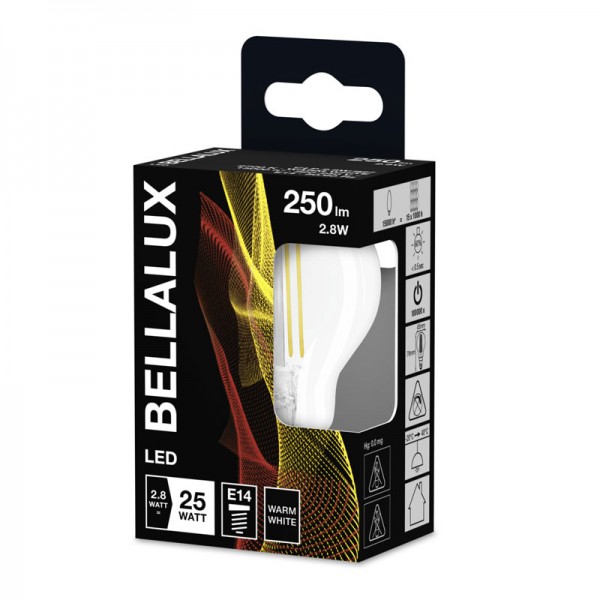 Osram Bellalux Classic P45 LED 4.5W/827 warmweiß 470lm matt E14