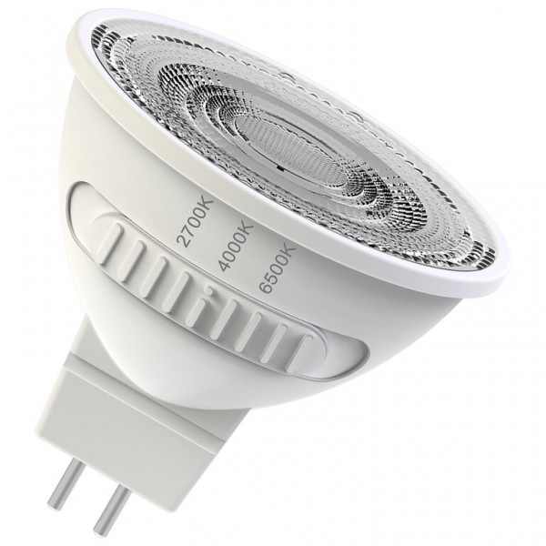 Osram / Ledvance Star Spot MR16 LED 3-Lichtfarben 5.6-45W 827/840/865 abstimmbares Weiß 550lm GU5.3 36° 12V