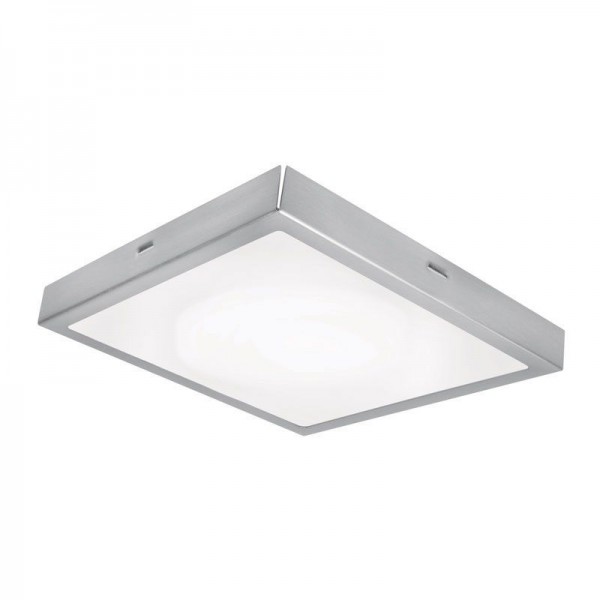 Osram Wand/-Deckenleuchte Lunive Vela 14W/840 750lm kaltweiß nicht dimmbar grauweiß IP20