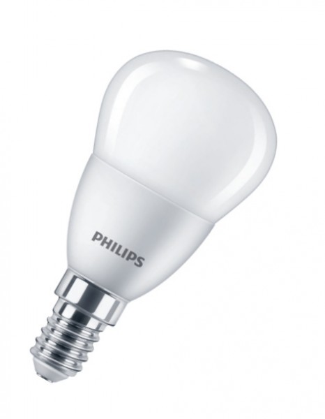 Philips CorePro LEDluster P45 LED 5-40W/840 kaltweiß 470lm E14 matt
