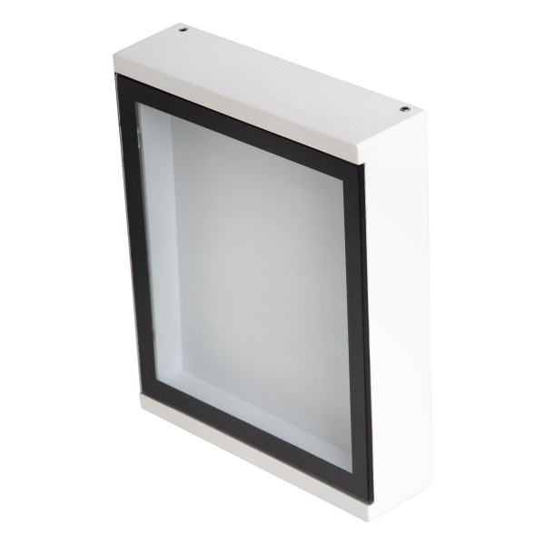 EVN rechteckige LED Leuchte 160x200x52mm 100-240V 6W 312lm 3000K IP54 >80° weiß