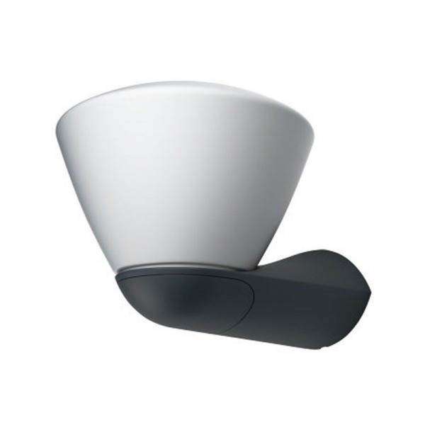 Osram LED Wandleuchte Endura Style Lantern Bowl 7W/830 400lm warmweiß nicht dimmbar dunkelgrau IP44