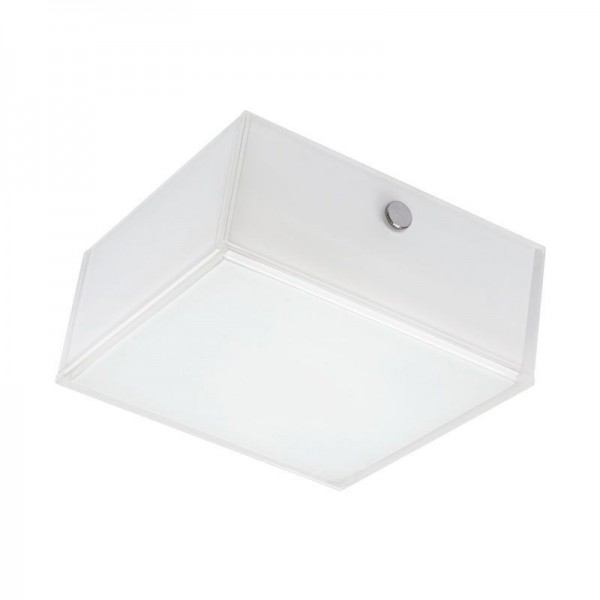 Osram Wand-/Deckenleuchte Lunive Quadro 8W/840 400lm kaltweiß nicht dimmbar weiß IP20