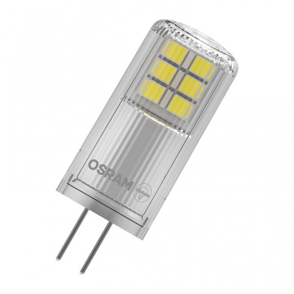 Osram / Ledvance Pin LED 2-20W 840 kaltweiß 200lm AC/DC dimmbar G4 klar 320° 12V