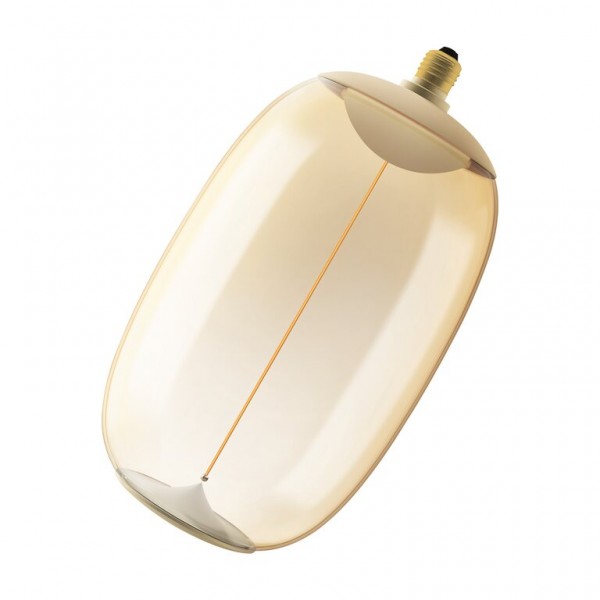 Osram / Ledvance Vintage 1906 Big Elipse Oval LED Filament Magnetic 12-42W 818 extra warmweiß 500lm dimmbar E27 bernstein 320° 220-240V