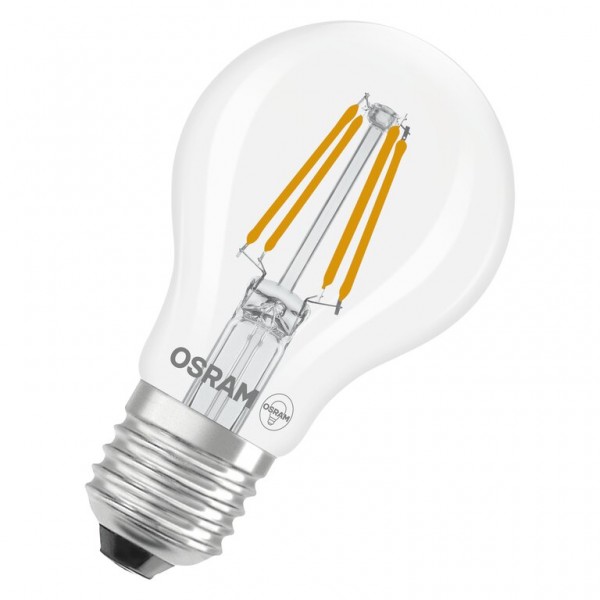 Osram / Ledvance Star Classic A LED Filament 3.4-40W 865 tageslichtweiß 470lm E27 klar 300° 220-240V