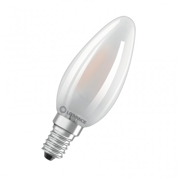 Osram / Ledvance Kerze B LED Filament Performance 2.5-25W 827 warmweiß 250lm E14 matt 300° 220-240V
