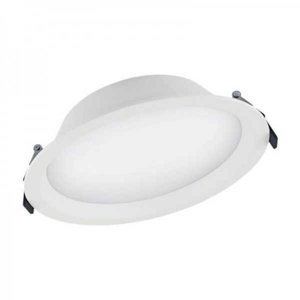 LEDVANCE LED Einbauleuchte DL ALU D200 25W/830 2250lm 100° weiß IP44 warmweiß
