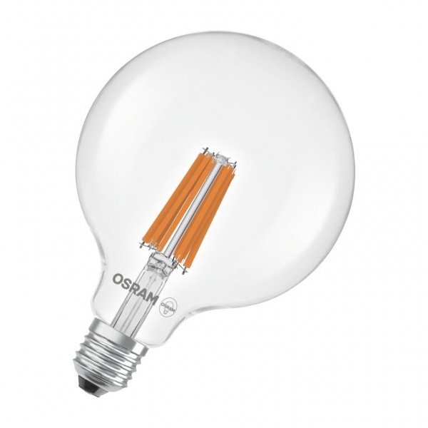 Osram / Ledvance Globe G125 LED Filament UltraEfficient 7.2-100W 840 kaltweiß 1521lm E27 klar 330° 220-240V