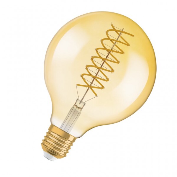 Osram / Ledvance Vintage 1906 Globe G125 LED Filament 8.4-60W 824 extra warmweiß 806lm dimmbar E27 klar 300° 220-240V