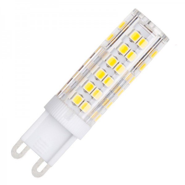 Modee LED Ceramic Stiftsockellampe 7W/827 warmweiß 500lm G9 klar