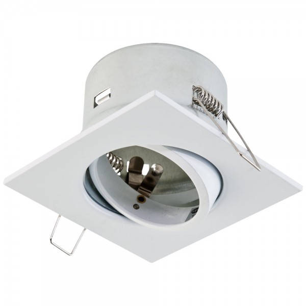 EVN Leuchte weiß drehbar schwenkbar viereckig 90x90x55mm 12V IP20