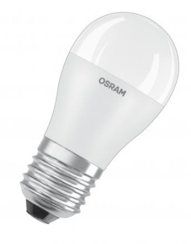 Osram Bellalux Classic P45 LED 4.9-40W/827 warmweiß 470lm E27 matt