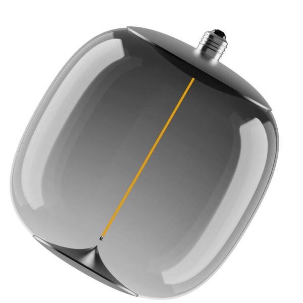 Osram / Ledvance Vintage 1906 Big Oval G LED Filament Magnet 4-10W 818 extra warmweiß 100lm E27 klar 320° 220-240V