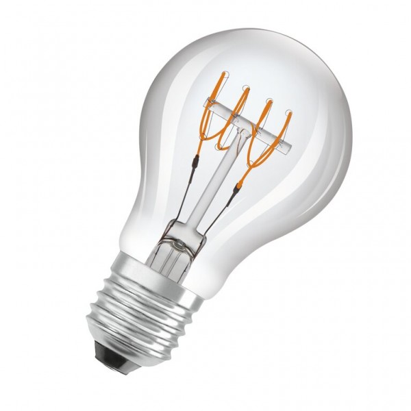 Osram / Ledvance Base Classic A LED Filament 5.9-48W 827 warmweiß 600lm E27 klar 320° 2er Pack 220-240V