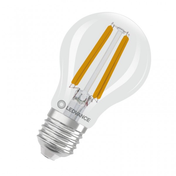 Osram / Ledvance Classic A LED Filament Superior UltraEfficient 2.2-40W 827 warmweiß 470lm dimmbar E27 klar 320° 220-240V