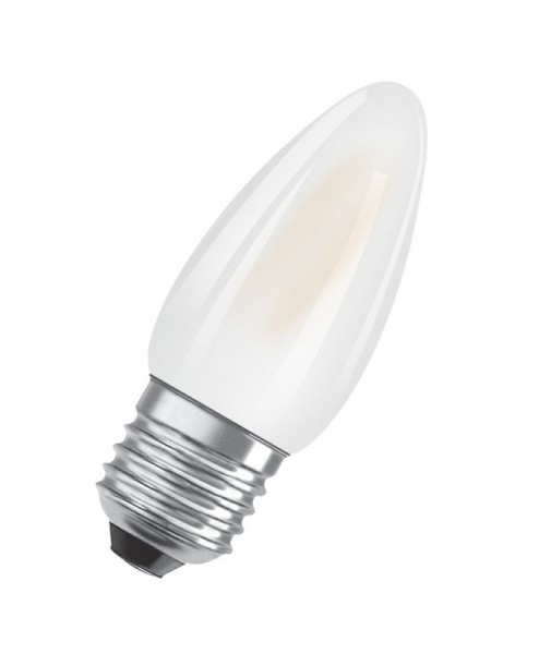 Osram Superstar Classic B35 LED 4.8W/827 warmweiß 470lm matt dimmbar E27