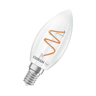 Osram LED Filament Leuchtmittel RetroFit Classic Kerze 1,5W 15w E14 Matt 136lm Warmweiss 2700k