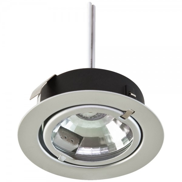 EVN Spot Chrom matt rund 72x24mm 12V IP20