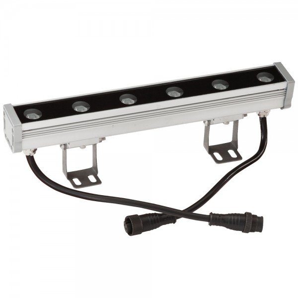 EVN schwenkbar rechteckige Power-LED Strahler 295x38x83mm 24V 6W 594lm 3000K IP65 21-40° Aluminium