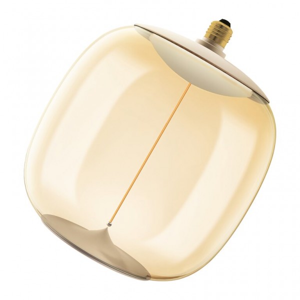 Osram / Ledvance Vintage 1906 Big Oval LED Filament Magnetic 12-45W 818 extra warmweiß 550lm dimmbar E27 bernstein 320° 220-240V