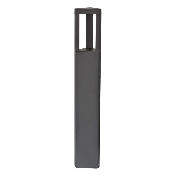 EVN LED Wegeleuchte anthrazit dreieckig 104x104x650mm 7W 3000K 345lm 41-80° 100-240V IP54