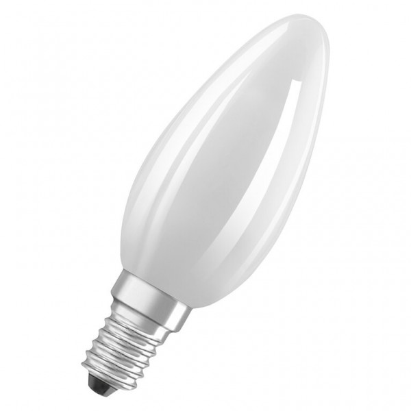 Osram / Ledvance Kerze B LED Filament UltraEfficient 3.8-60W 827 warmweiß 806lm E14 matt 330° 220-240V