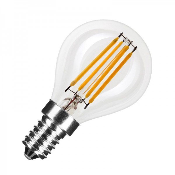 Modee LED Filament Globe Mini G45 4W/827 warmweiß 400lm E14 klar