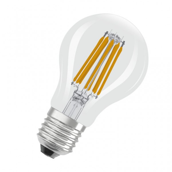 Osram / Ledvance Classic A LED Filament UltraEfficient 7.2-100W 827 warmweiß 1521lm E27 klar 300° 2er Pack 220-240V