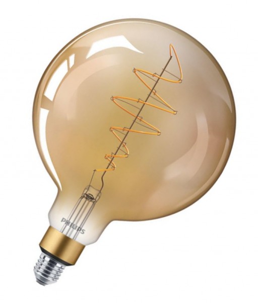 Philips LEDbulb Classic Giant G200 Filament 7W/818 extra warmweiß 470lm dimmbar gold E27