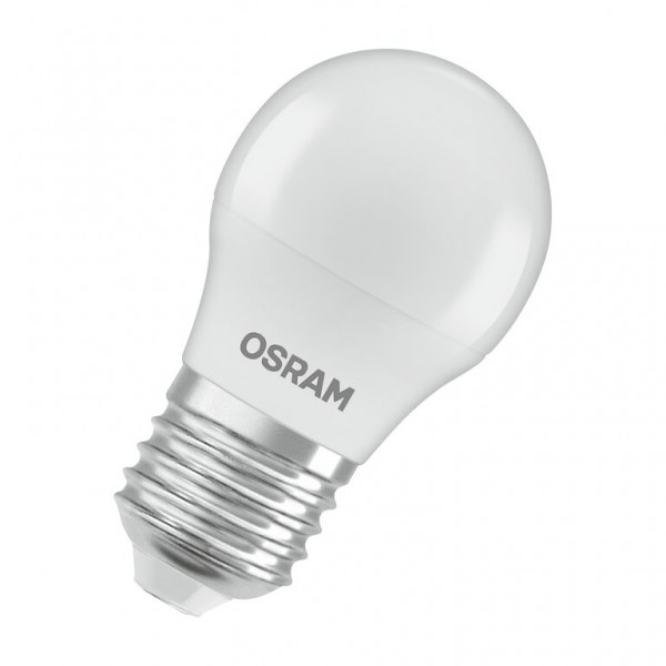 Osram / Ledvance Star Tropfen P LED 4.9-40W 865 tageslichtweiß 470lm E27 matt 150° 220-240V