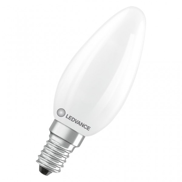 Osram / Ledvance Kerze B LED Filament Performance 5.9-60W 827 warmweiß 806lm dimmbar E14 matt 300° 220-240V
