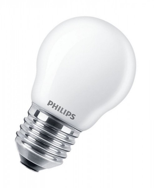 Philips CorePro LEDluster Filament P45 2.2W/827 warmweiß 250lm matt E27