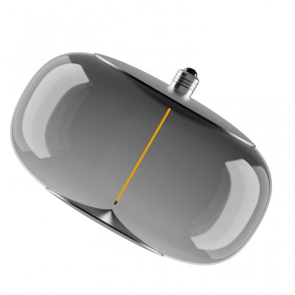 Osram / Ledvance Vintage 1906 Big Elipse G LED Filament Magnet 4-6W 818 extra warmweiß 60lm E27 klar 320° 220-240V
