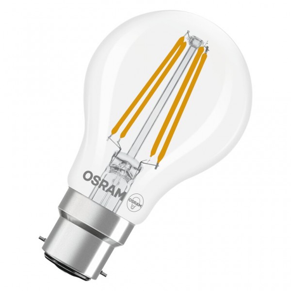 Osram / Ledvance Star Classic A LED Filament 5.9-60W 840 kaltweiß 806lm B22d klar 300° 220-240V