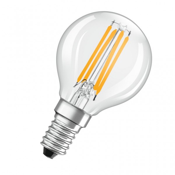 Osram / Ledvance Superstar Plus Tropfen P LED Filament 2.2-25W 927 warmweiß 300lm dimmbar E14 klar 300° 220-240V