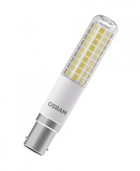 Osram Special Slim LED T 9W/827 warmweiß 1055lm klar B15d dimmbar
