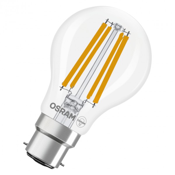 Osram / Ledvance Star Classic A LED Filament 11-100W 840 kaltweiß 1521lm B22d klar 300° 220-240V