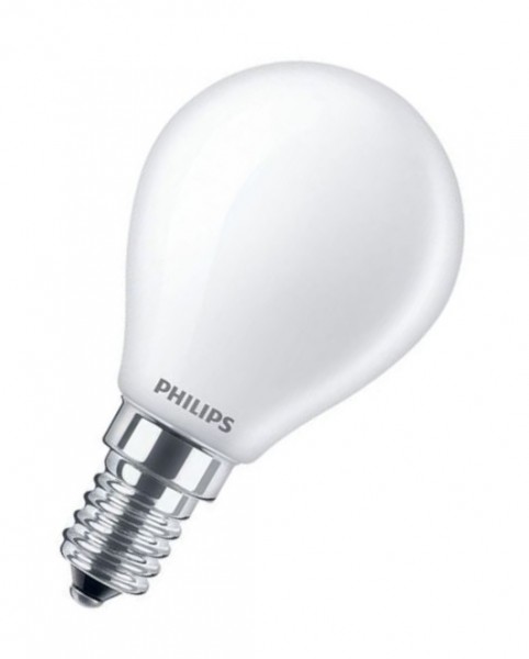 Philips CorePro LEDluster Filament P45 2.2W/827 warmweiß 250lm matt E14