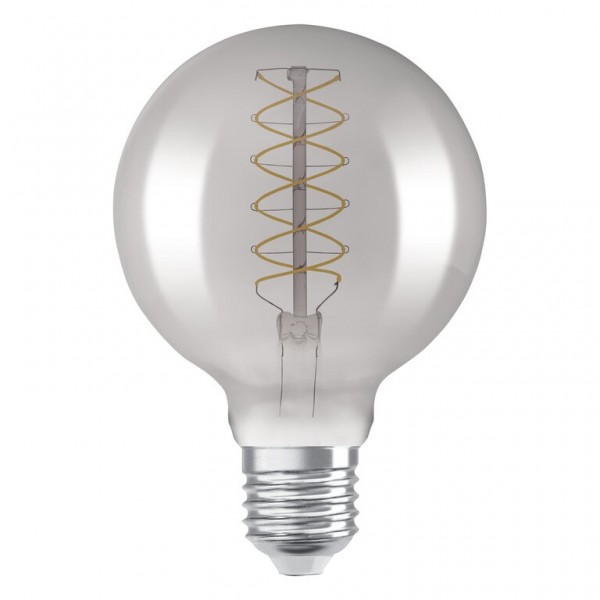 Osram / Ledvance Vintage 1906 Globe G95 LED Filament 7.8-30W 818 extra warmweiß 360lm dimmbar E27 rauchig 320° 220-240V