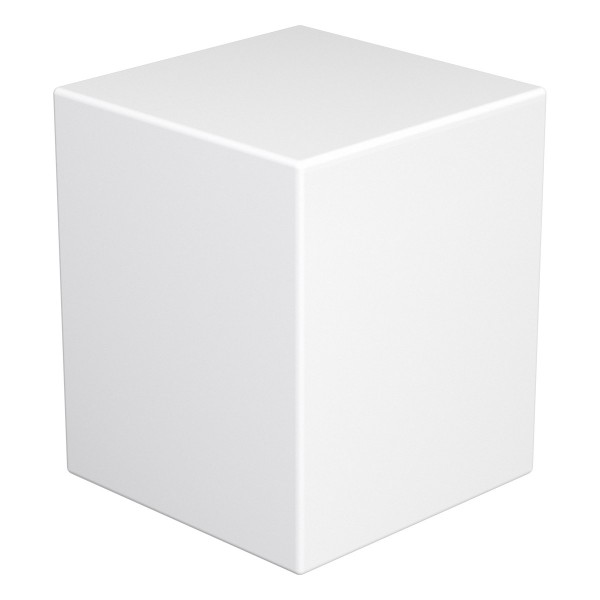 EVN Temperatur- und UV-beständige Quaderleuchte weiß viereckig 500x500x600mm 230V IP55