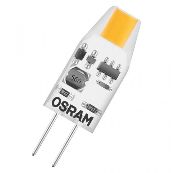 Osram / Ledvance Base Pin LED Micro 1-10W 827 warmweiß 100lm G4 klar 320° 5er Pack 12V