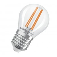 Osram / Ledvance Tropfen P LED Filament UltraEfficient 3.8-60W 827 warmweiß 806lm E27 klar 320° 220-240V Osram / Ledvance Tropfen P LED Filament UltraEfficient 3.8-60W 827 warmweiß 806lm E27 klar 320° 220-240V