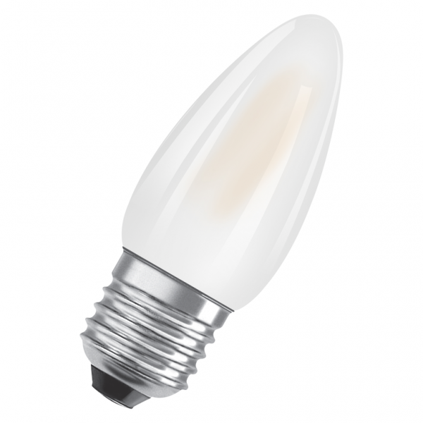 Osram / Ledvance Star Kerze B LED Filament 5.5-60W 827 warmweiß 806lm E27 matt 300° 220-240V