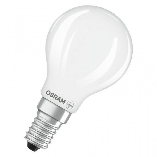 Osram / Ledvance Star Tropfen P LED Filament 3.4-40W 840 kaltweiß 470lm E14 matt 300° 220-240V